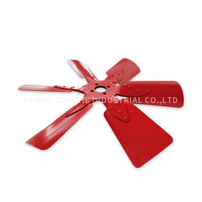 6BT Diese เครื่องยนต์ Radiator Fan Blades Metal Cooling 4931786 อะไหล่
