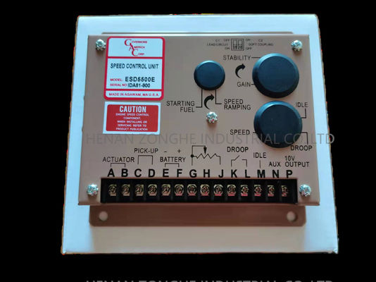 ชิ้นส่วนเครื่องกำเนิดไฟฟ้าดีเซล OEM ชุดควบคุมความเร็วที่ทนทาน ESD5500E
