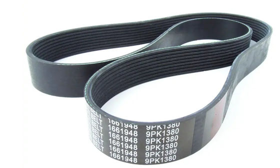 เครื่องกำเนิดไฟฟ้ากระแสสลับสำหรับยานยนต์ Multi Rib Belt 20995830 8PK1485 Rubber
