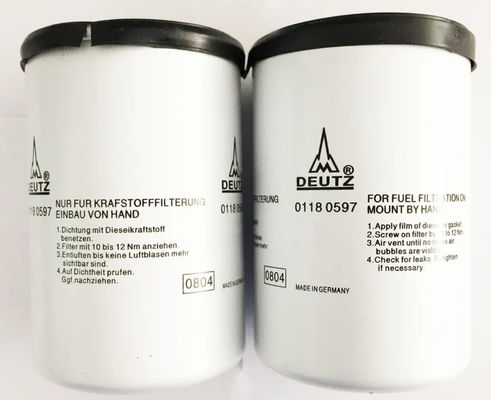 OEM BF4M เครื่องกำเนิดไฟฟ้าดีเซล Fuel Filter 21492771 01180597 อะไหล่