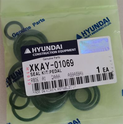 R140LC9 เครื่องยนต์ รถขุด อะไหล่ สีดำ O Ring Seal Kit XKAY-00667
